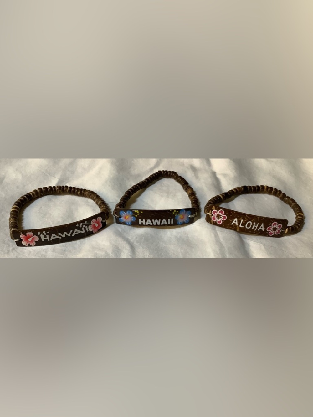 LOT OF 3 HAWAII BRACELETS